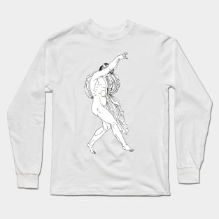 The greek dancer boy Long Sleeve T-Shirt